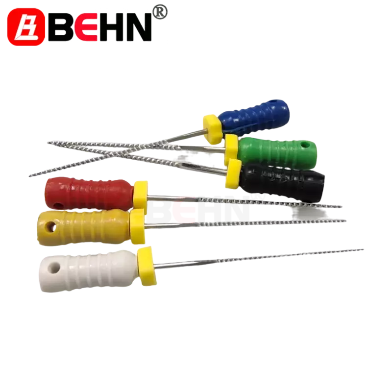 6pcs/Pack K Files Stainless Steel Dental 21mm/25mm/31mm Root Canal Files Treatment Tools Dental Endodontic Instruments
