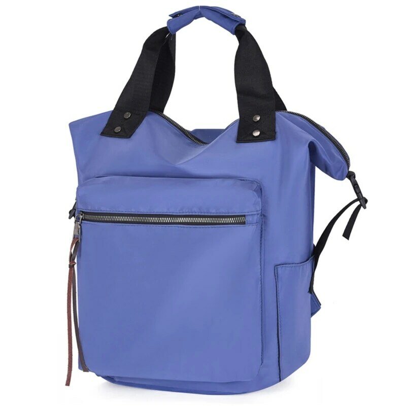 2023 New Casual Nylon Backpack Women Larege Capacity Travel Book Bags for Teenage Girls Students Satchel Handbag Daypack