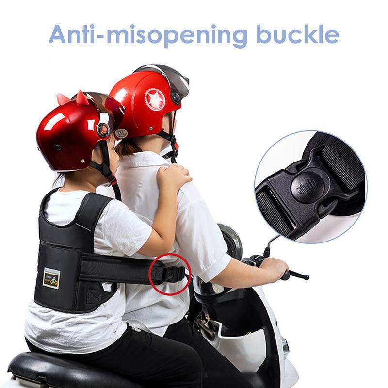 Child Motorcycle Harness Adjustable Motorcycle Harness For Kids Electric Scooter Motorcycle Seat Belts For Electric Motorcycle