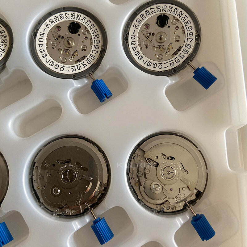 Japan original nh35/nh35a hochgenaues automatisches mechanisches Uhrwerk weiß 3 Uhr Datum automatische Uhr movt ersetzen Kit