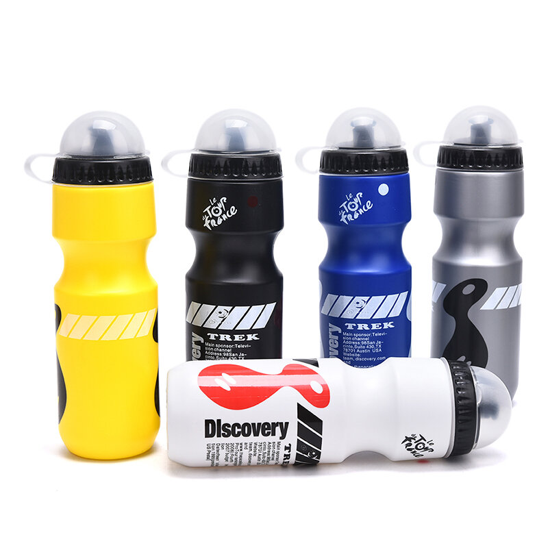 Botella de agua para bicicleta de montaña, accesorio de ciclismo de carretera con soporte, jaula, equipo de bebida para deportes al aire libre, 750ml
