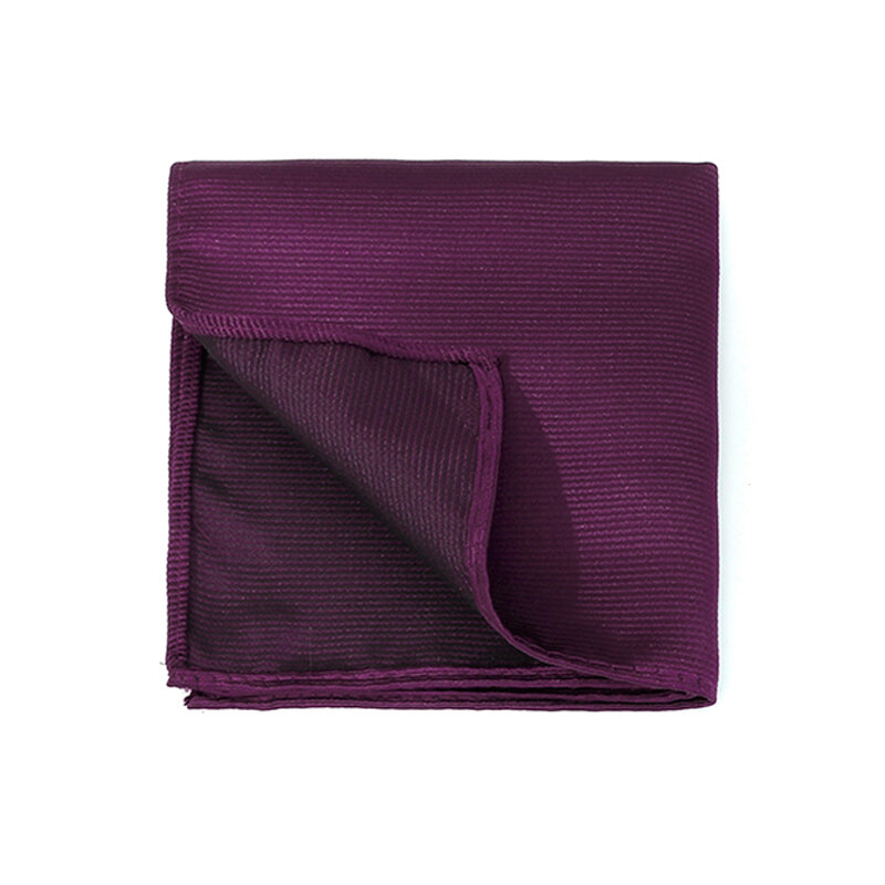 Lenço de bolso quadrado clássico para homens, cor sólida, multicolor, terno clássico, listra, acessórios de negócios