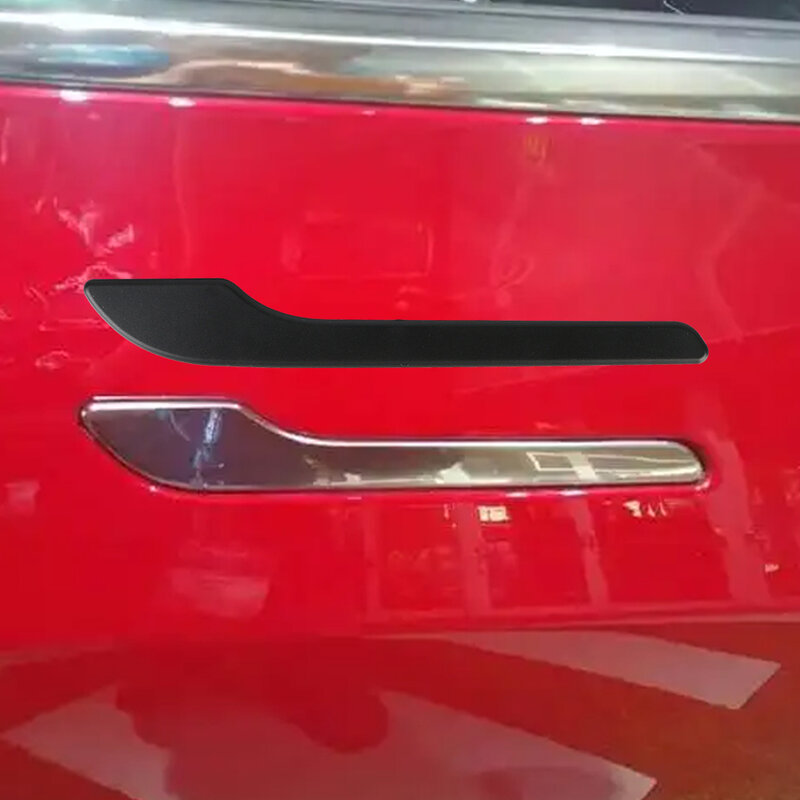 LEEPEE Anti-risco Porta Do Carro Alça Envoltório Capa Protetor Adesivo Adesivos Decorativos ABS 4 Pçs/set Para Tesla Modelo 3 Y 2021