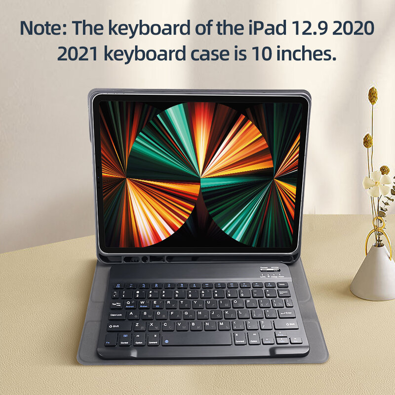 Casing Keyboard untuk iPad untuk iPad Pro 11 2021 2020 Air 4 Mini 6 10.2 9/8/7th 2018 2017 5 6th Pro 11 10.5 9.7 Air 3 2 Mini 4 5 Casing