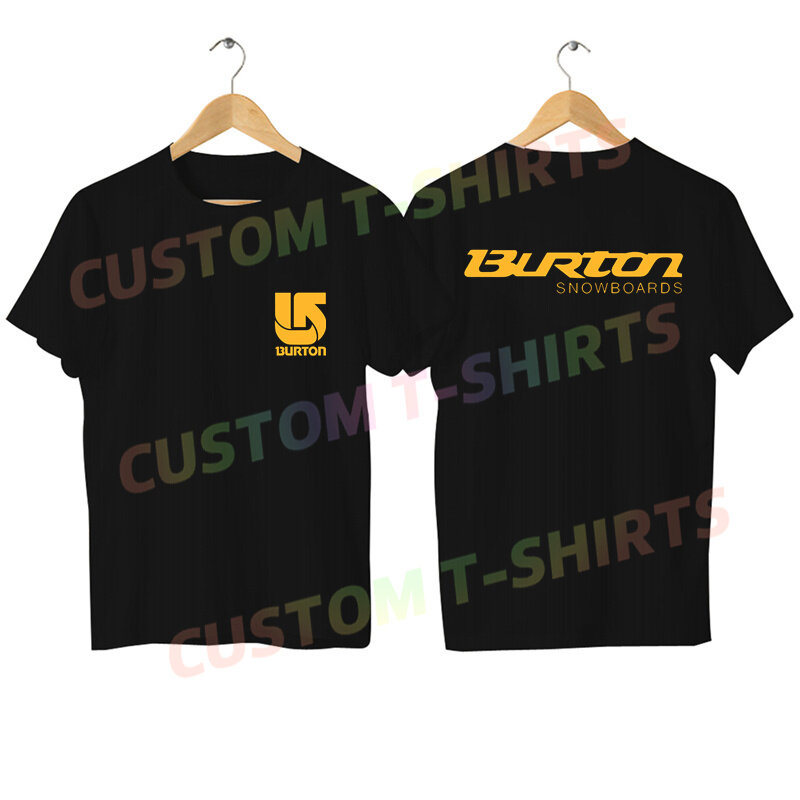 Kaus pria 2024 kaus Logo Burton Snowboard kasual baru kaos grafis kebesaran sejuk nyaman Streetwear S-3XL kaos keren