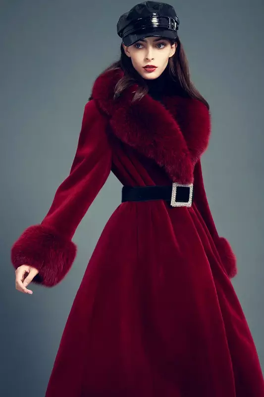 Casaco de pele de vison natural zt4973, casaco feminino longo de pele real, jaqueta para outono e inverno, roupas femininas de luxo elegante, tops longos, 2020