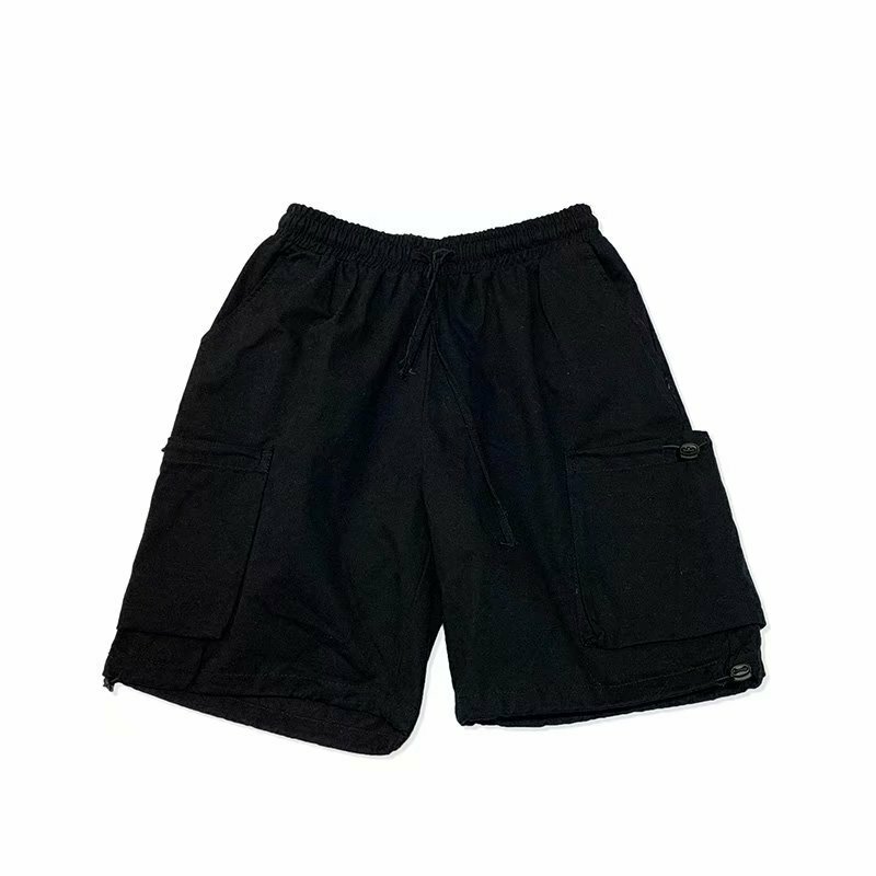 Pantalones cortos de verano para hombre, Shorts deportivos para correr, versátiles, holgados, informales, de moda