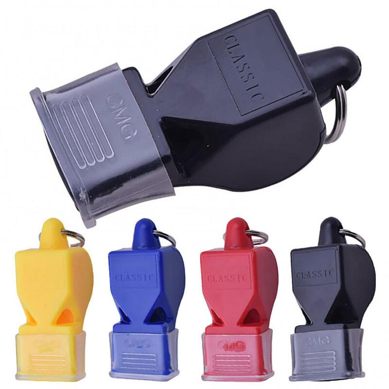 Football Basketball Running Sports Training Referee Coaches Plastic Loud Whistle Easy to Blow Durable Sports Accessories