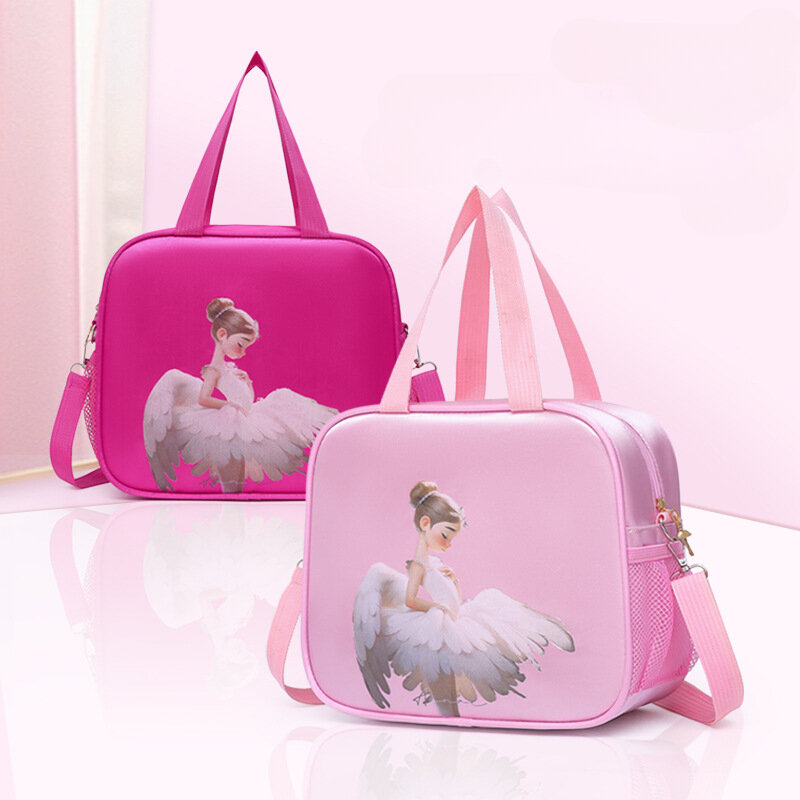 Children's Handbag for Girl Princess Ballet Sports Yoga Dance Gymnastic Bag Fashion Cute Kids Crossbody Bag Large Capacity New
