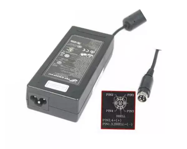 FSP Group Inc  FSP090-DMBC1, 54V 1.66A, 4-Pin Din, 3-Prong Power Adapter