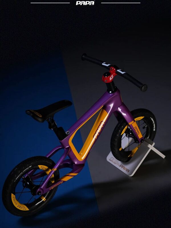 PapaBike penutup pelindung stang sepeda keseimbangan, pelindung silikon untuk sepeda dorong skuter bagian pelindung anti-tabrakan