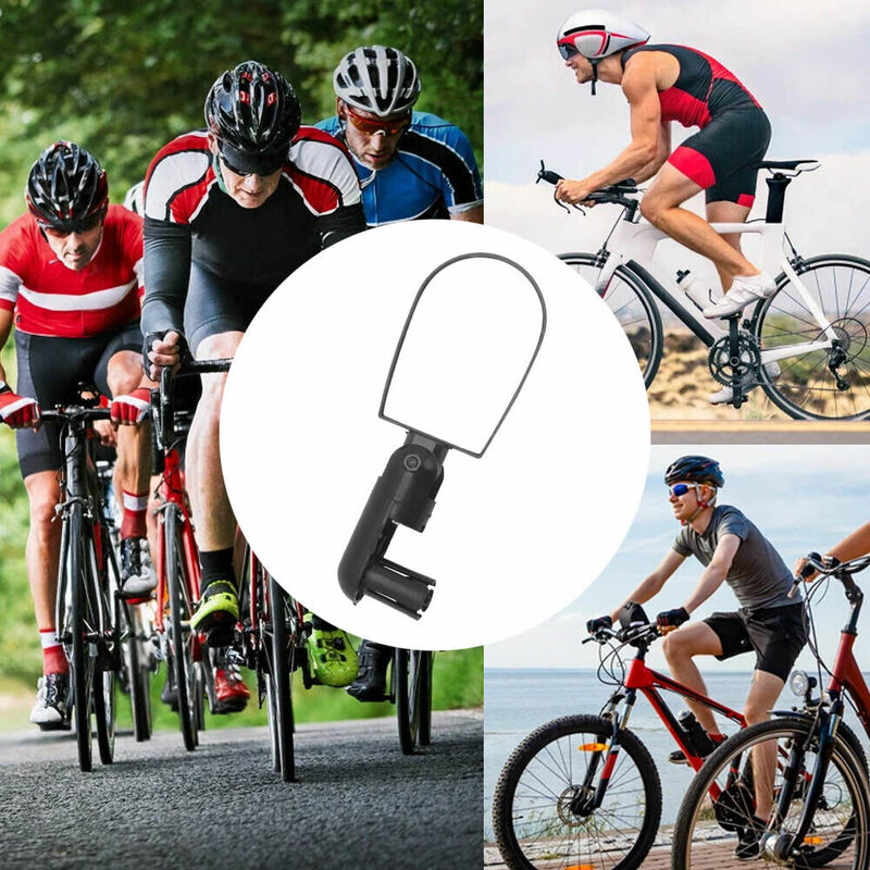 360° Rotate Bike Bicycle Cycling Side Rear View Handlebar Best Rearview Mirror Bicycle Accessories Exterior Parts