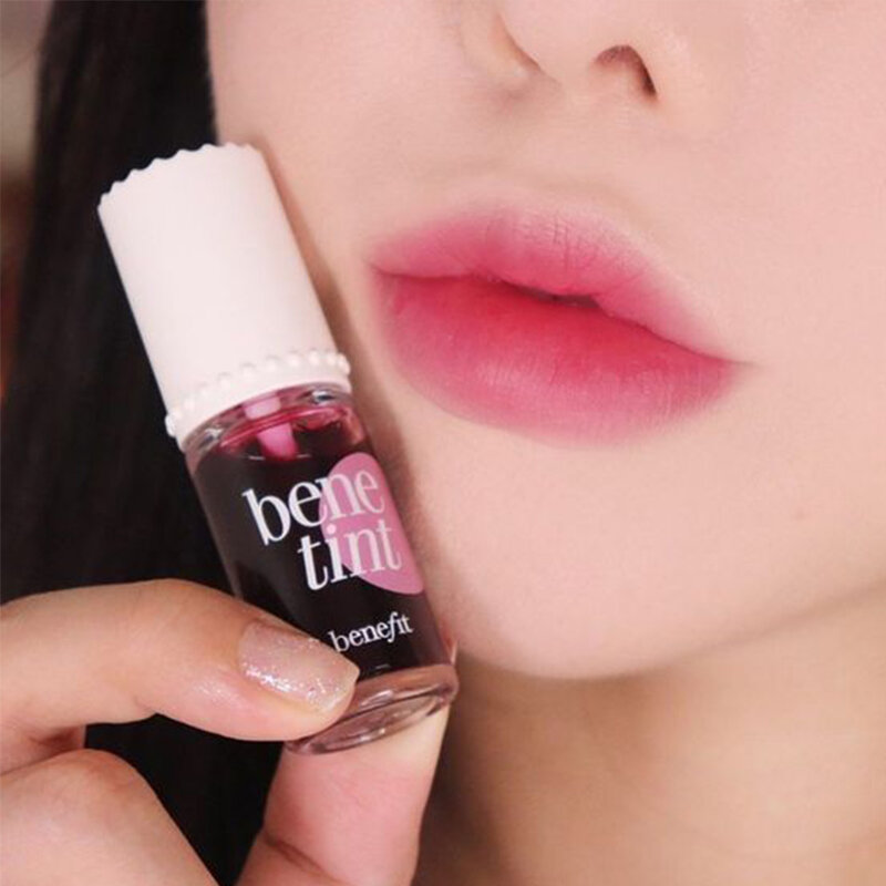 12.5ml Rose-tinted Lip&cheek Waterproof Lasting Cheek Rouge Jelly Doodle Lip Gloss Makeup Multi-purpose Beauty Cosmetics