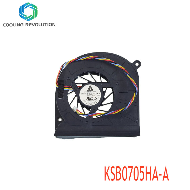 All-In-One Cooling พัดลม KSB0705HA-A DC5V 0.60A 4Pin สำหรับ Lenovo IdeaCentre C345 C445-031 FRU 902007280