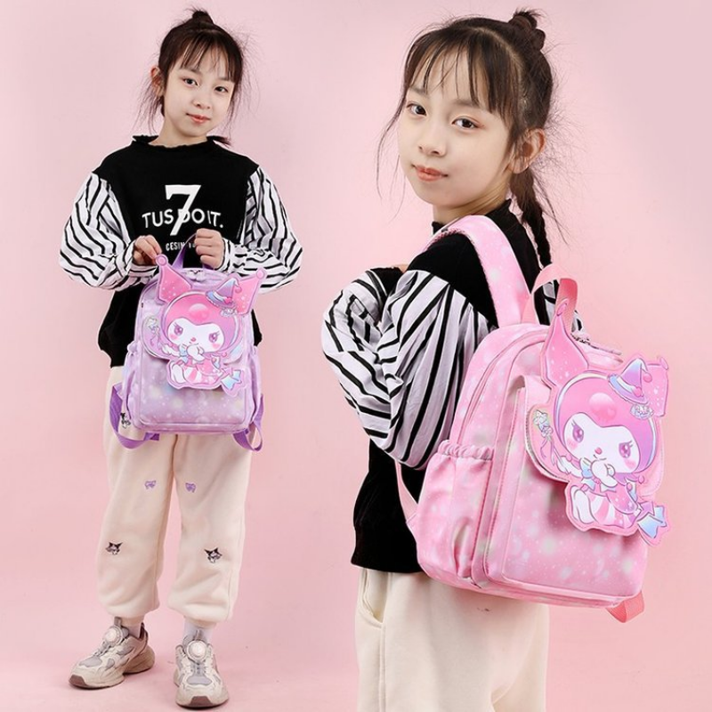 Sanrio-mochila Clow M para estudiantes, morral escolar de dibujos animados para niños y niñas, novedad