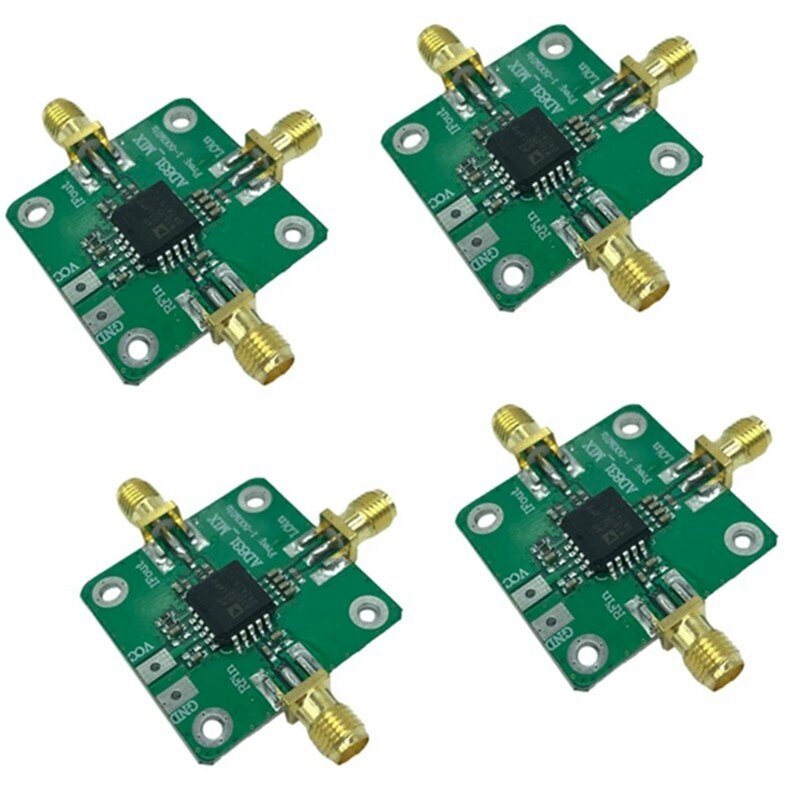 Verde transdutor de alta freqüência, RF Freqüência Converter, AD831, 0.1-500MHz Bandwidth, 4 PCs