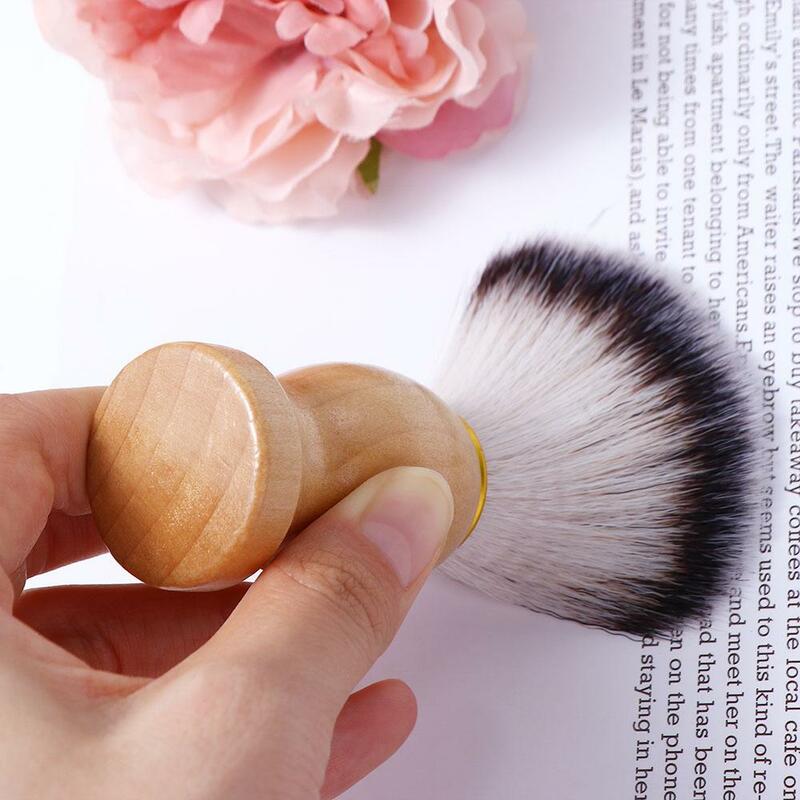 Cleaning Tool Soft Brush Wooden Handle Vinyl Record Cleaner Brush Vinyl Record Cleaner Dust Remover Cleaning Brush