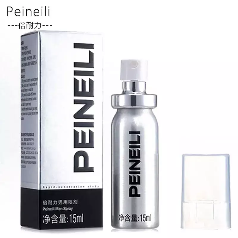 5 Stück Peineili Sex Delay Spray für Männer männliche externe Verwendung Anti vorzeitige Ejakulation verlängern 60 Minuten Sex Penis Vergrößerung Pillen