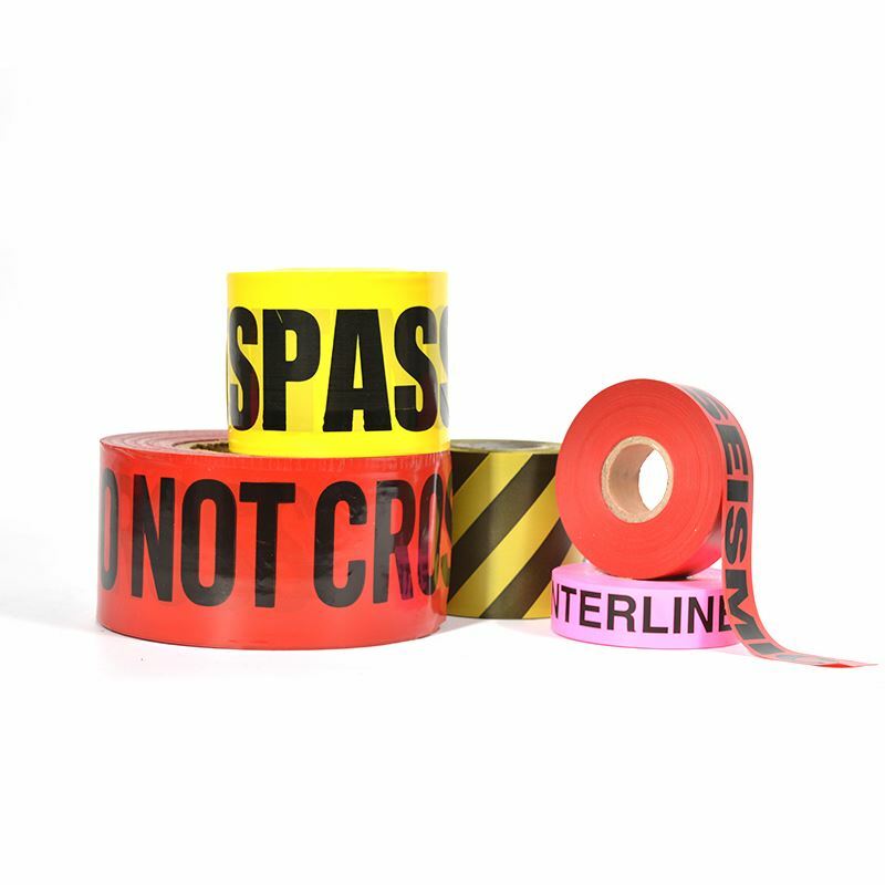 Customized productHigh Quality Barrier Printing Logo Signal No Glue PE Warning  Tape