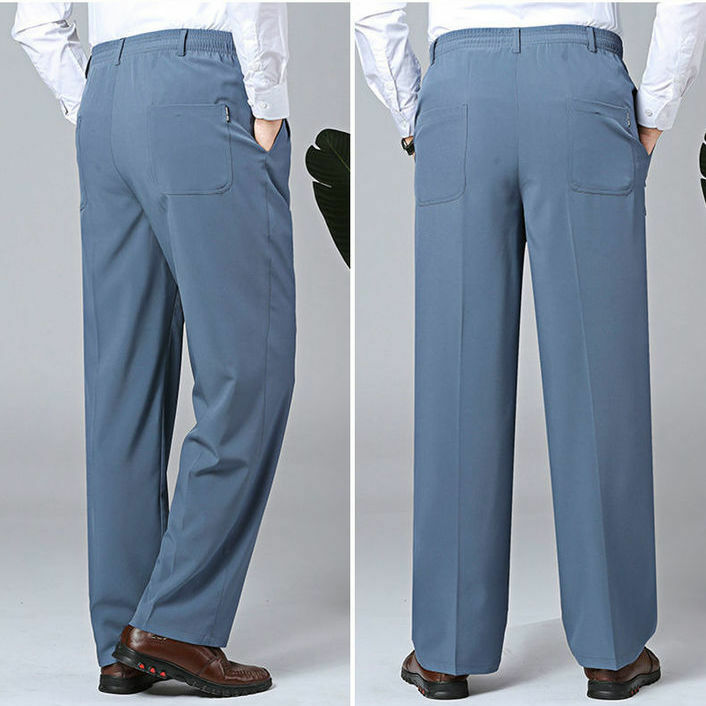Pantalones de correr para hombre, ropa de calle informal holgada, de secado rápido, de algodón, talla grande R106, novedad de 2023
