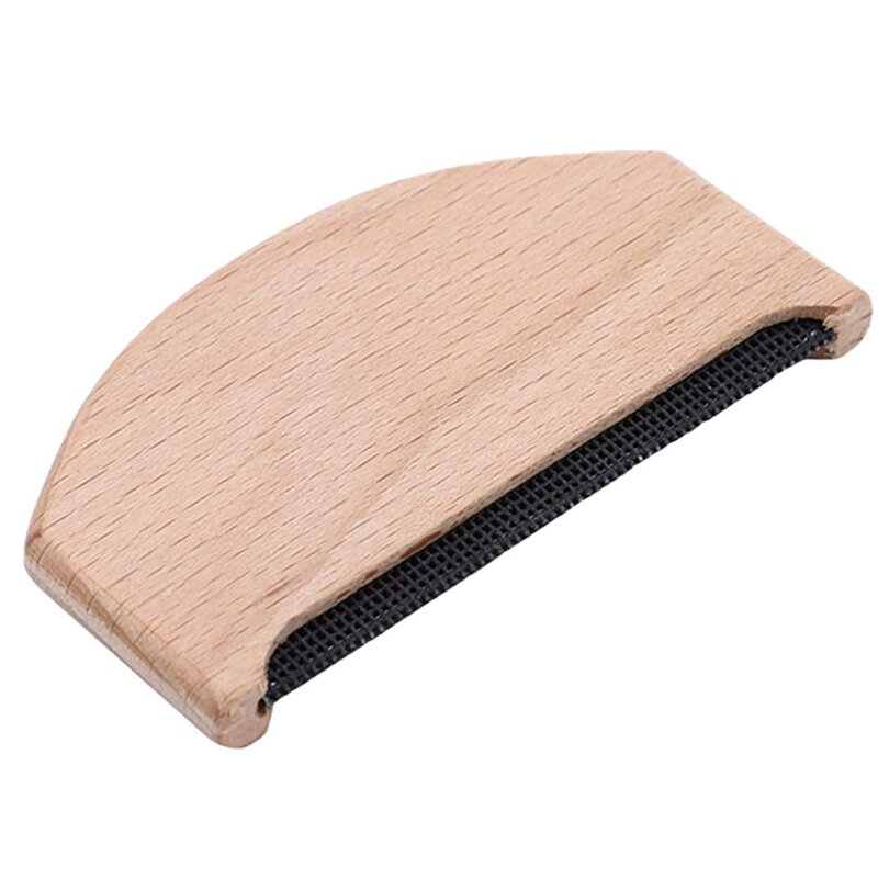 Wool Comb Wooden Pilling Fuzz Fabric Lint Remover Clothing Brush Tool For De-Pilling Clothing Garments Knits Wool Care