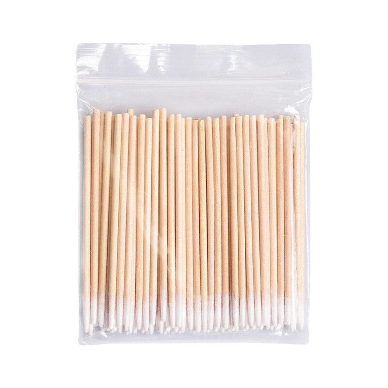 100pcs/pack 7/10cm Wooden Cotton Swab Microblading Permanent Makeup Health Medical Ear Jewelry Clean Sticks Buds Tip