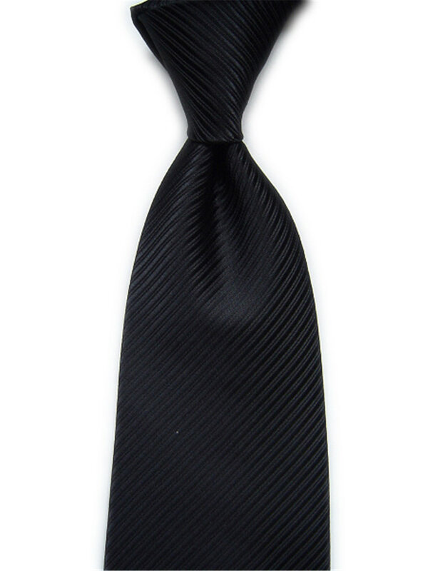 Gravata listrada sólida para homens e mulheres, acessórios do casamento, gravatas da moda, 10cm, 4 pol