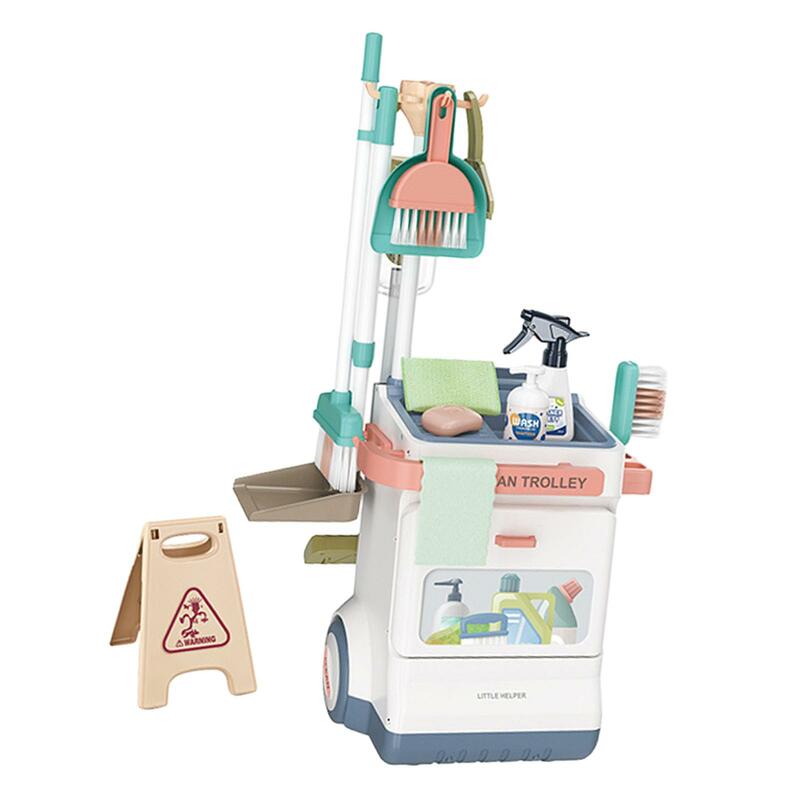 Pretend Cleaning Set for Kids, Valentines Day Gifts for Girls and Boys