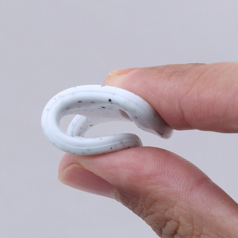 5 pc/lote multi cores silicone macio bebê manequim chupeta titular clipe adaptador anéis