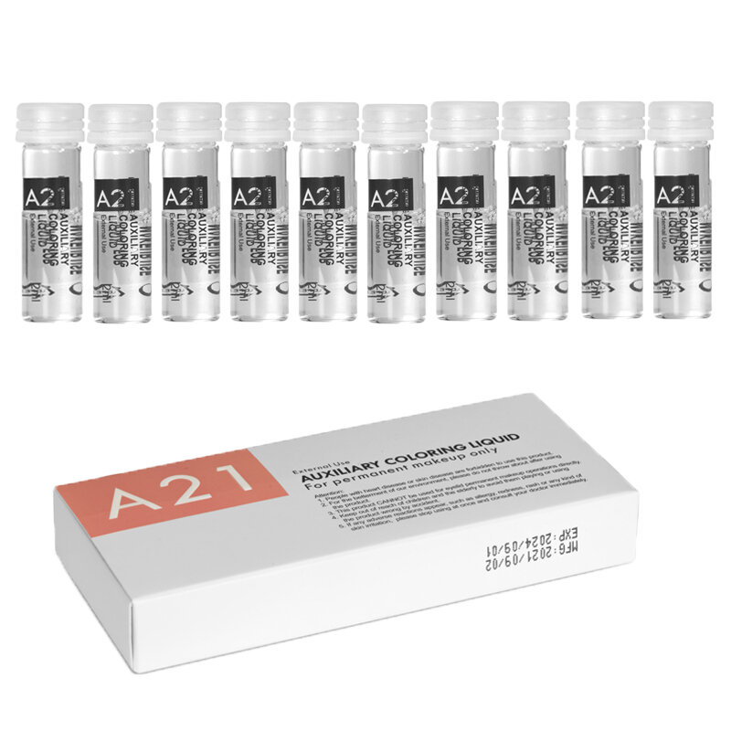 New Permanent Makeup A21 skin sooth solution painless agent fixing agent for eyebrow lip Fixing Agent Tattoo Assistance