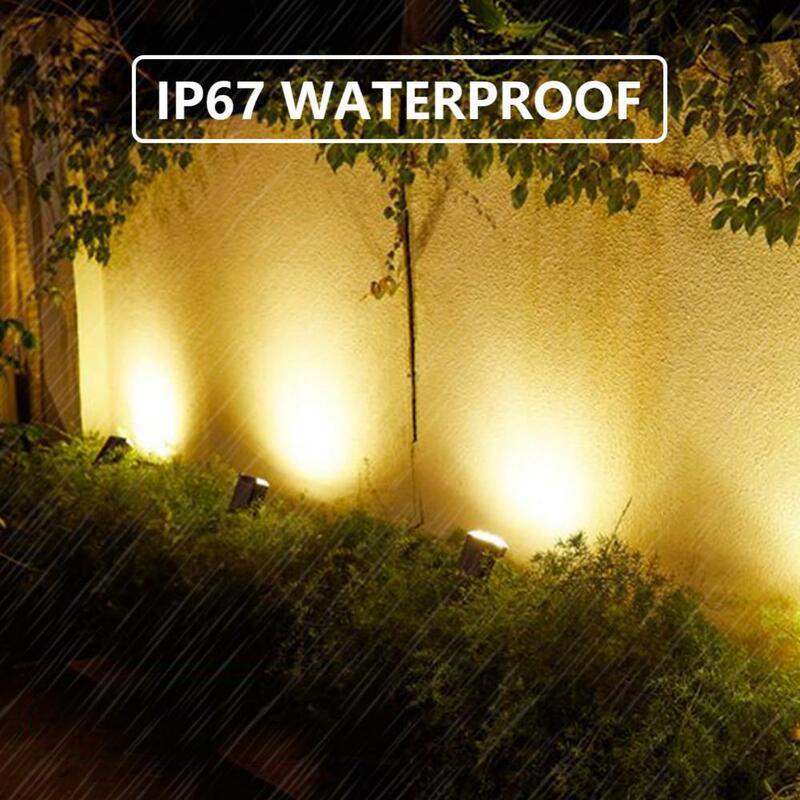 LED Outdoor Solar Lichter Solar Scheinwerfer Landschaft Scheinwerfer 92 LED einstellbare Garten Dekoration warm weiße Lampe IP65