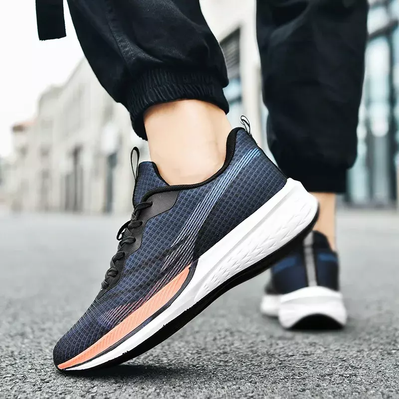 Summer New Running Shoes High School Entrance Examination Racing Running Shoes Soft Bottom Shock Absorption Sneaker Breathable