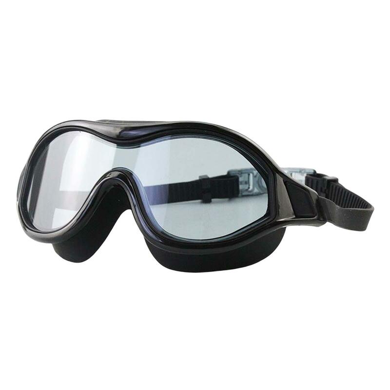 แว่นตากันน้ำแว่นว่ายน้ำผู้ใหญ่ Anti Fog หน้ากากดำน้ำขนาดใหญ่กรอบ Professional สำหรับสระว่ายน้ำสุภาพสตรีกลางแจ้ง