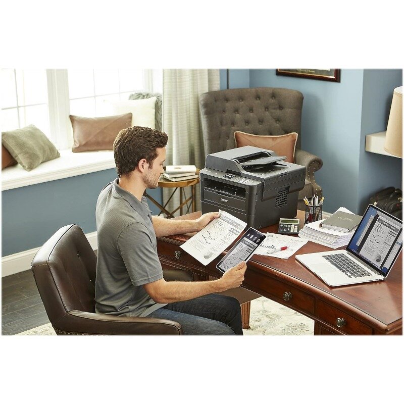 Monochrome all-in-one wireless laser printer, double-sided copying and scanning, office appliances