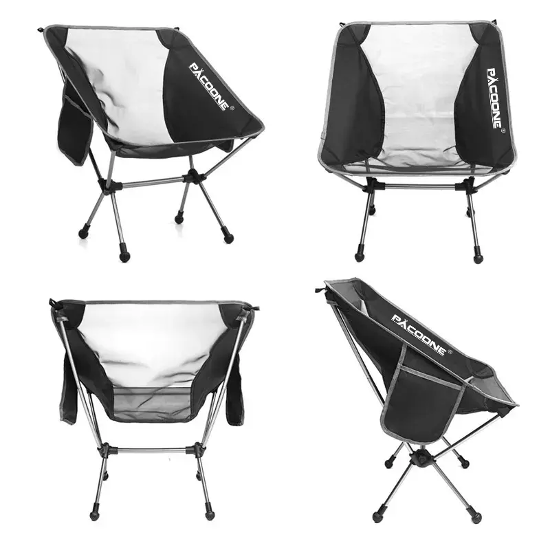 Podróżne ultralekkie składane aluminiowe krzesło Superhard High Load Outdoor Camping przenośne piesze wycieczki na plaży siedzisko piknikowe krzesło wędkarskie
