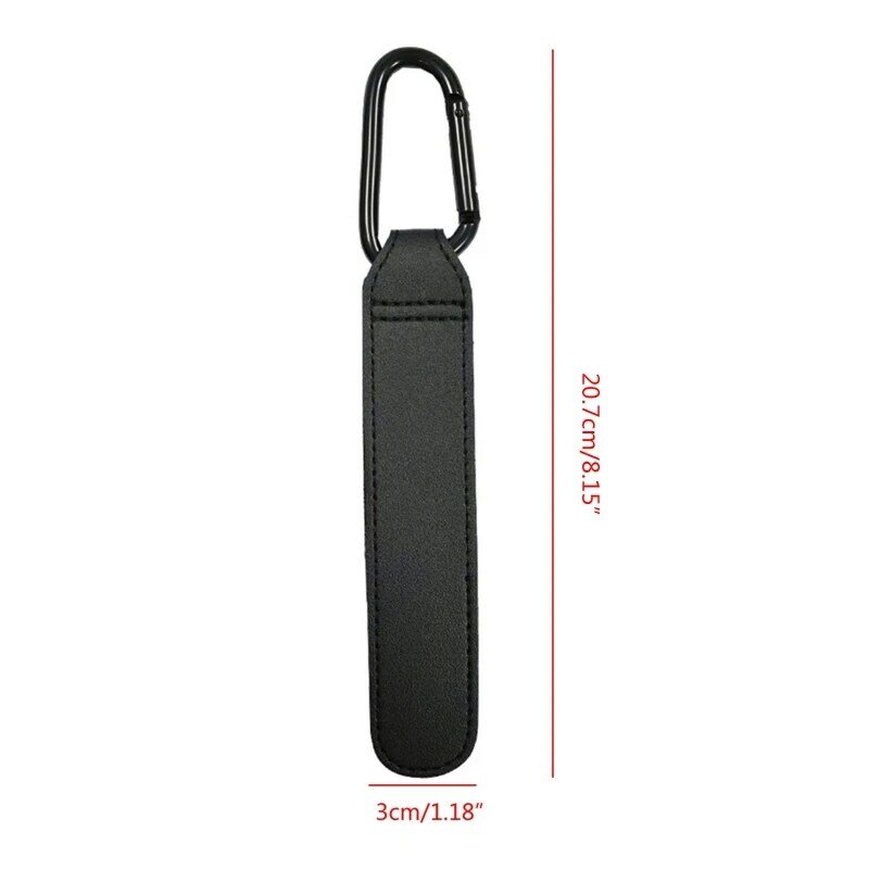 Portable Stroller Hooks Aluminum Alloy Carabiner Multi-purpose Clip for Extra Hanging Storage Your Hands