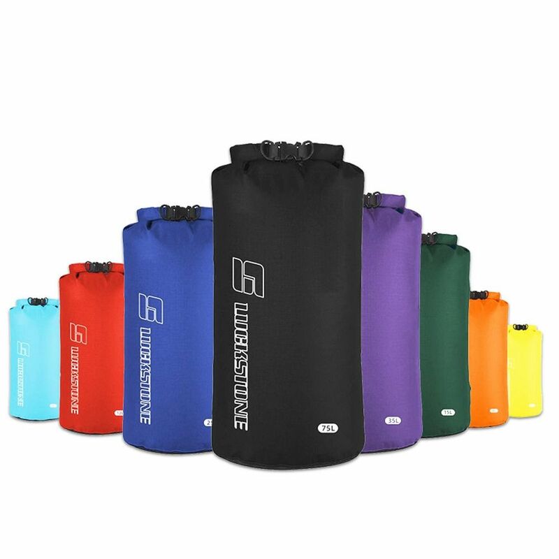 3/5/8/12/15/25/35/75L Water Separation Dry Bag Lightweight Large Capacity Swimming Bag Portable Moisture-proof