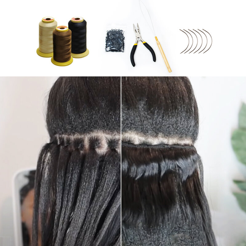 Microlink Alat Ekstensi Rambut Micro Rings Link 503030 Aksesoris Hair Extension 250 Buah Silikon Micro Tube Beads Micro Link
