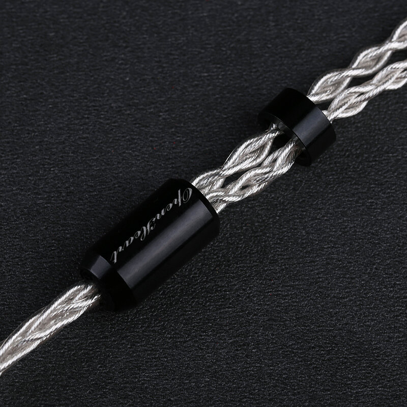 OPENHEART 8 Core Cable For Sennheiser IE200/IE300/IE600/IE900 AKG N5005/N30 MMCX 3.5 4.4mm Balanced Cable 1.2/1.6m Silver Plated