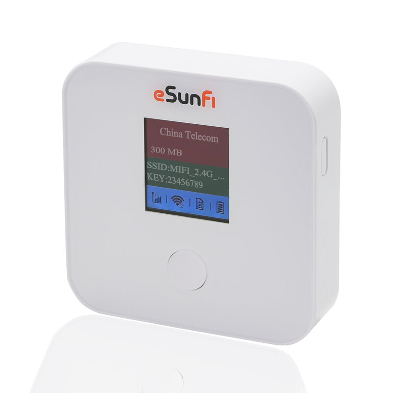 ESunFi-punto de acceso móvil WiFi sin tarjeta SIM, enrutador inalámbrico de bolsillo 4G LTE para viajes, trabajo internacional en más de 200 países