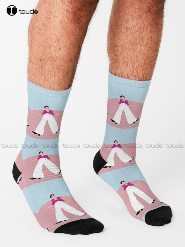 Styles Boy Socks Harrys House Black Socks For Women 360° Digital Print Comfortable Girls Sports Christmas Gift New Popular Girls