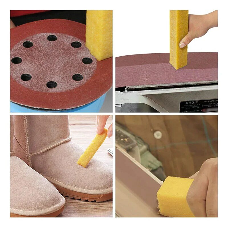 1Pc Abrasive Cleaning Glue Stick Sanding Belt Band Drum Cleaner 25x25x153mm Sandpaper Cleaning Eraser For Belt Disc Sander