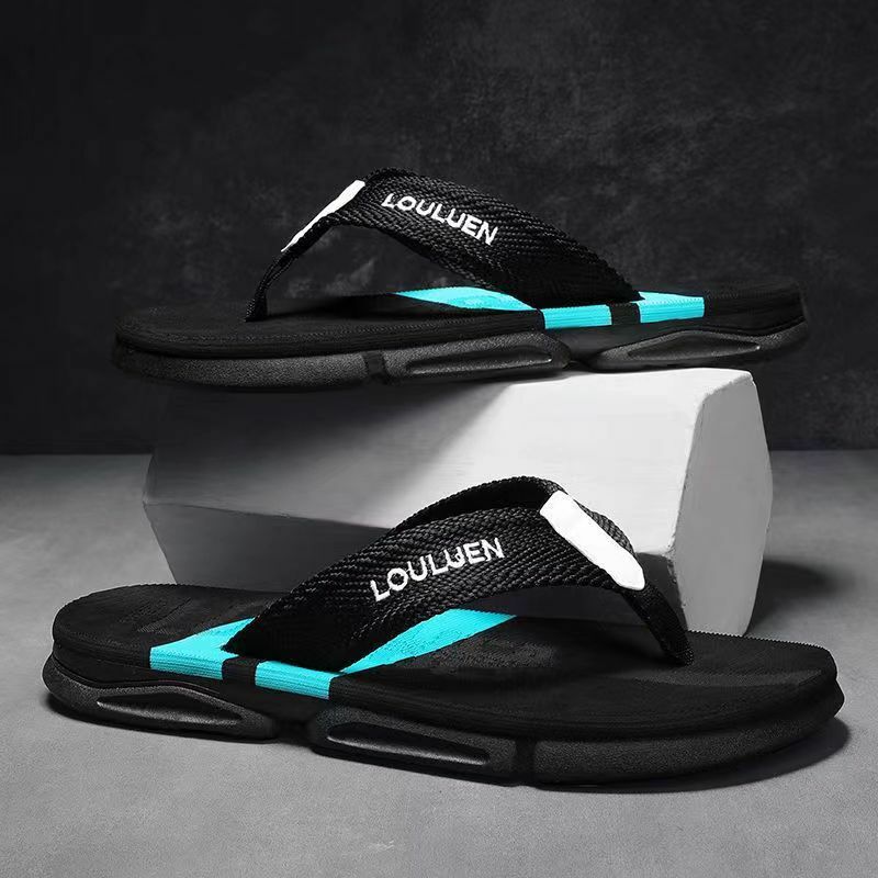 Men Flip Flop Outdoor Casual Beach Fashion Shoes Flops Anti-slip Sandals Tongs Homme Ete Sapatenis Masculino Slides Slippers