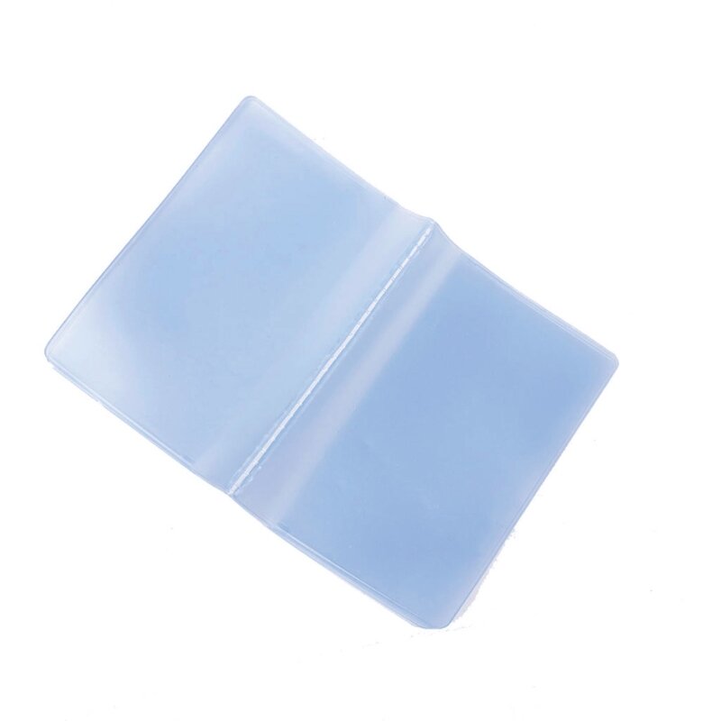 Plastic PVC Clear Name Credit Card Holder for Case Keeper Drop Shipping