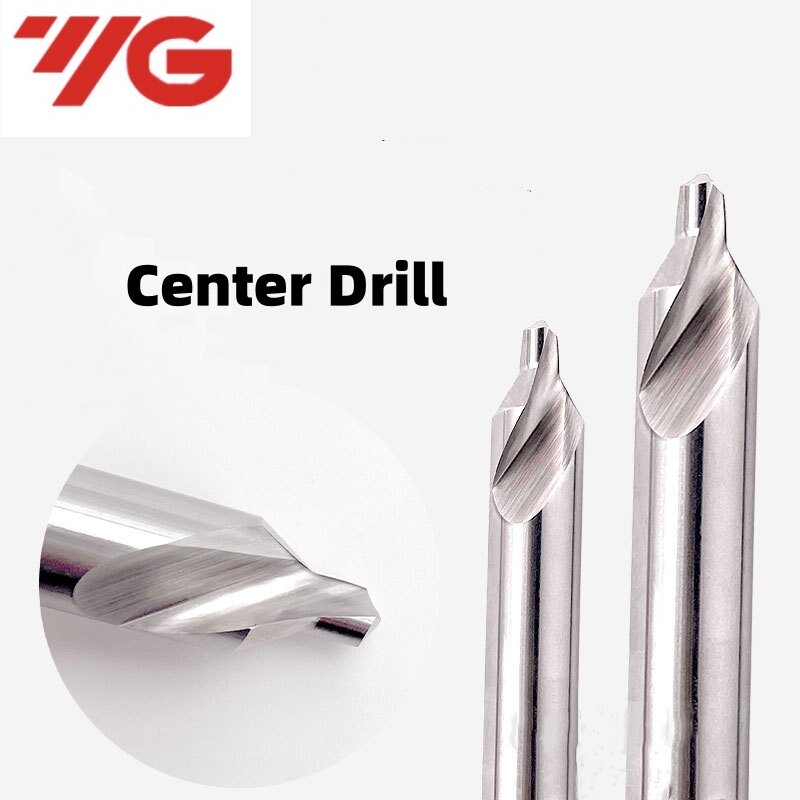 1PCS YG HSS-EX 60 Degrees Center Drill Bit DV3010 1.0 D1.5 D2.0 D2.5 D3.0 D4.0 D5.0MM Processing Stainless Steel  Steel