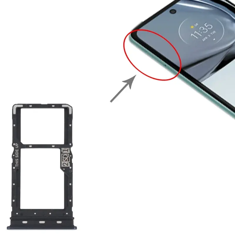 SIM / Micro SD Card Tray for Motorola moto G62 5G / G62 India