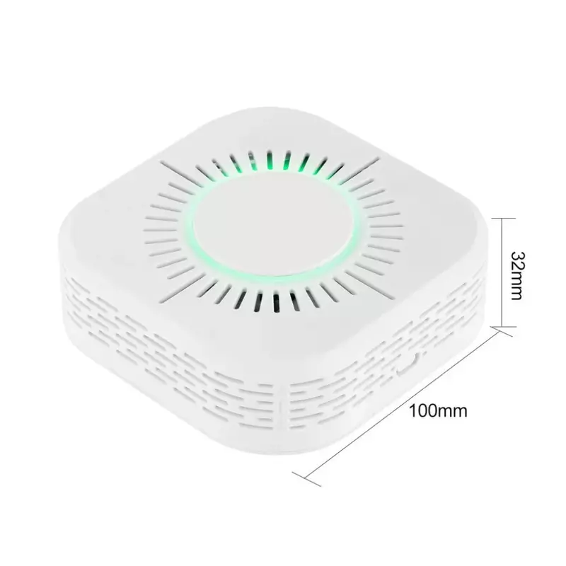 WiFi Drahtlose Rauchmelder 433MHz Tragbare Home Safe Sicherheit Alarm Sensor 3 Alarm Methoden Gas Tester Warnung Alarm Detektor