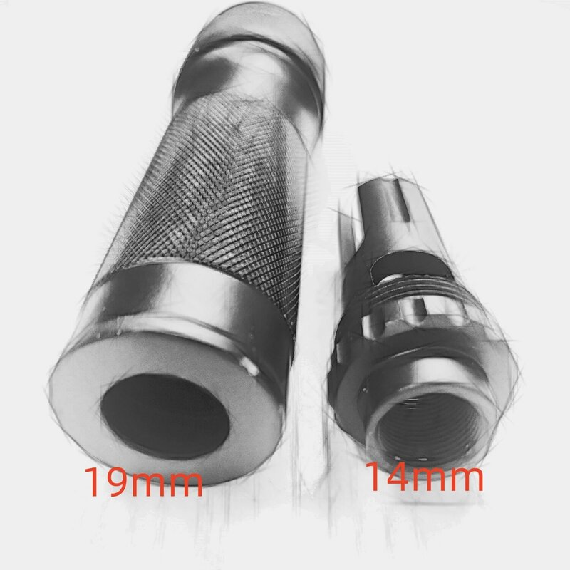 Toy fun 14mm ccw / 19mm direct interface aluminum alloy cylinder accessories