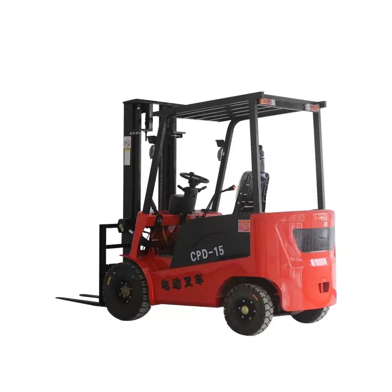 Wholesale Small Four-wheel Electric Carrier 1t Lifting Hydraulic 2t All Electric Forklift