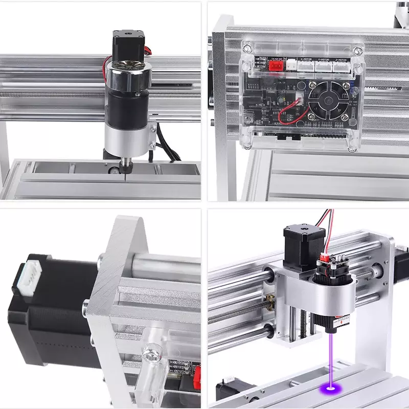 CNC3018max Pro laserowa maszyna grawerująca mały mini pulpit trójosiowy grawerka CNC